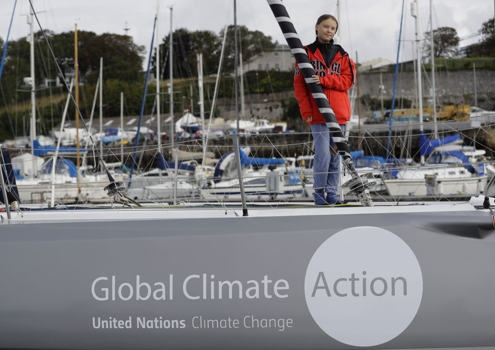 APTOPIX Britain Greta Thunberg